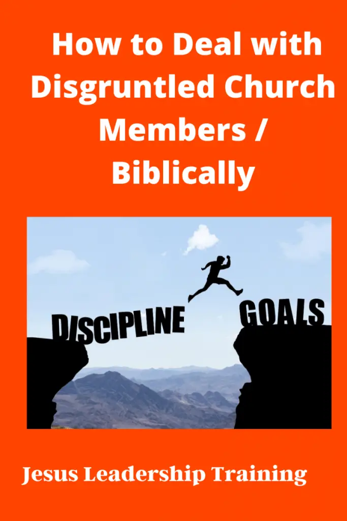 Copy of How to Deal with Disgruntled Church Members Biblically
