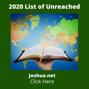 2020 List of Unreached