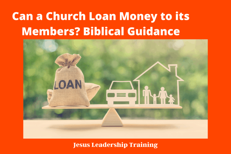 Can a Church Loan Money to its Members? Biblical Guidance Jesus