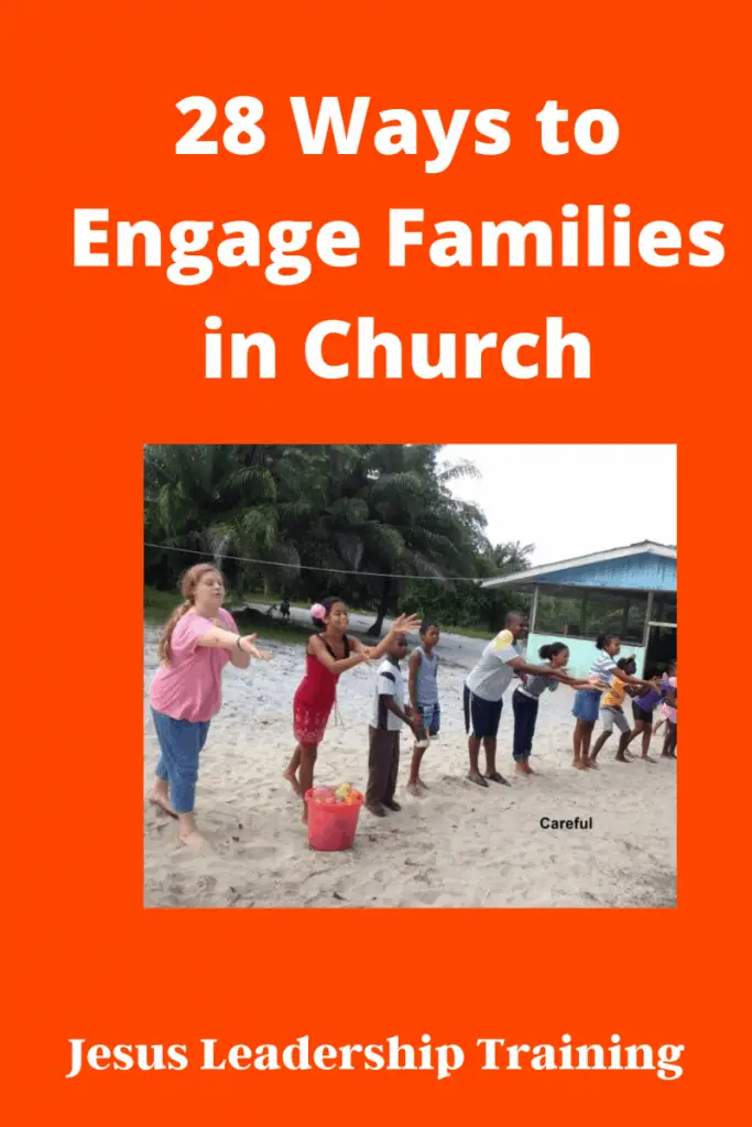 Copy of 28 Ways to Engage Families in Church 1