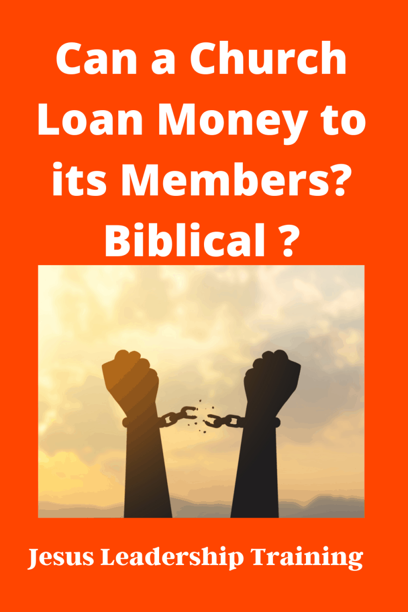 Can a Church Loan Money to its Members? Biblical Guidance Jesus