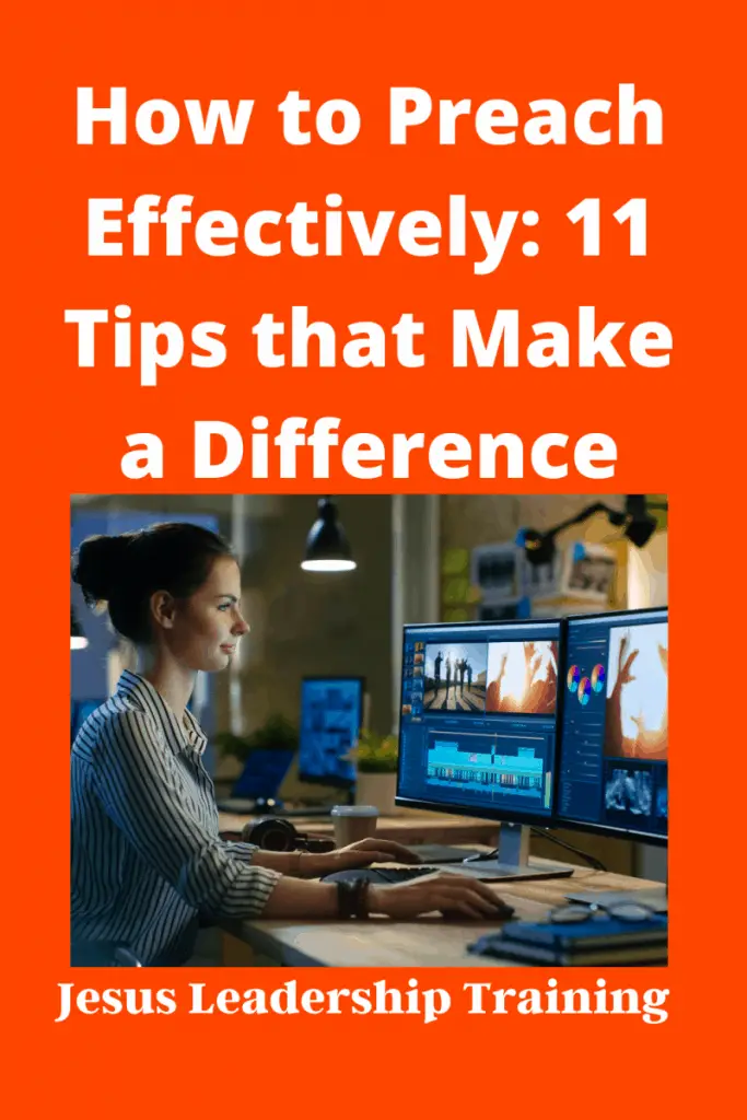 Copy of Copy of How to Preach Effectively 11 Tips that Make a Difference 3