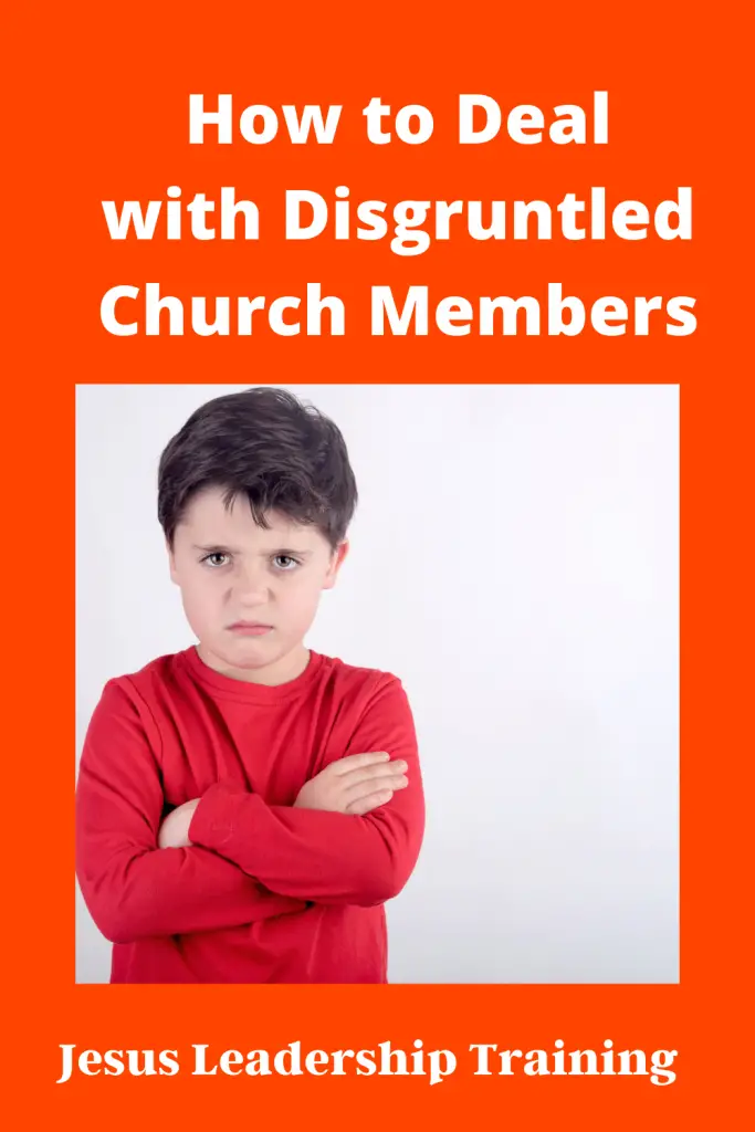 How to Deal with Disgruntled Church Members