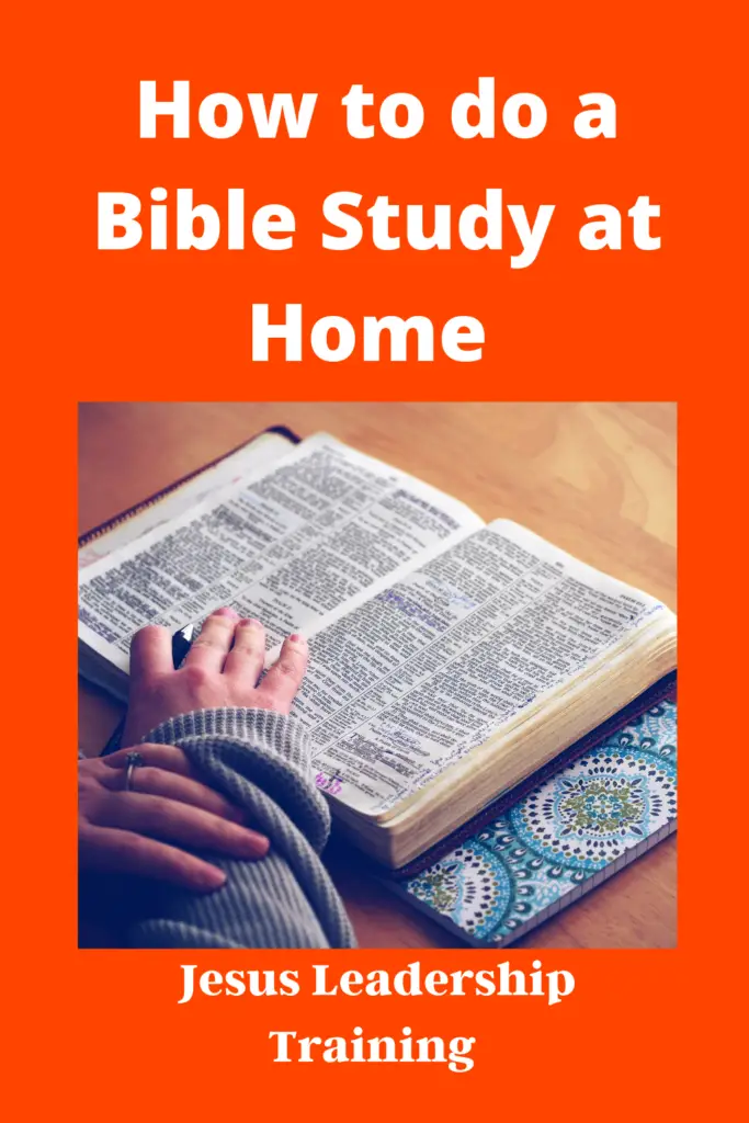 How to do a Bible Study at Home Pinterest Pin 1000 × 1500 1