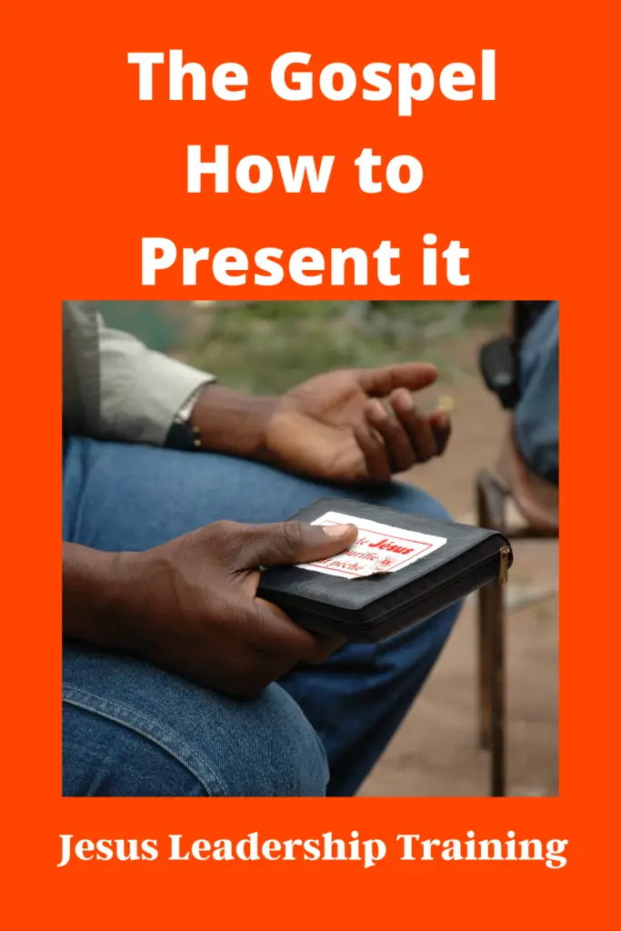 The Gospel How to Present it Pinterest Pin 1000 × 1500 2