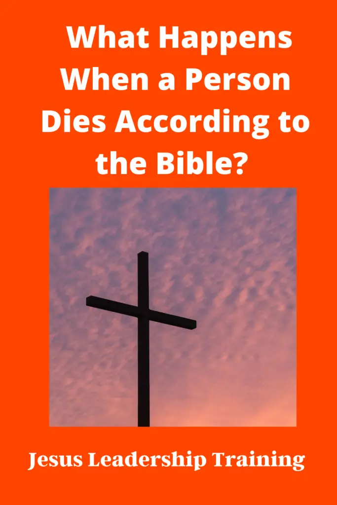 What Happens When a Person Dies According to the Bible A Study of Death Resurrection Pinterest Pin 1000 × 1500 1