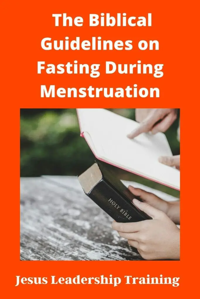 The Biblical Guidelines on Fasting During Menstruation Pinterest Pin 1000 × 1500 1