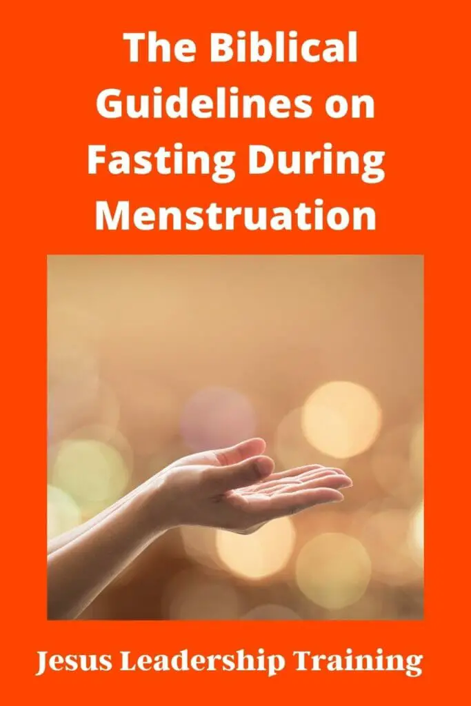 The Biblical Guidelines on Fasting During Menstruation Pinterest Pin 1000 × 1500 2