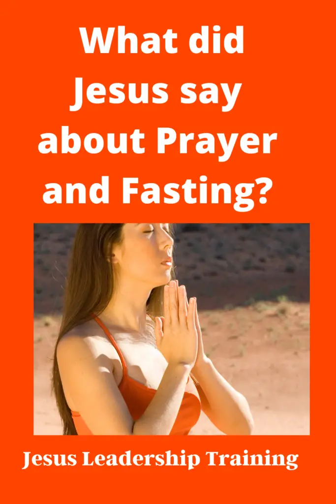 What did Jesus say about prayer and fasting Pinterest Pin 1000 × 1500 1