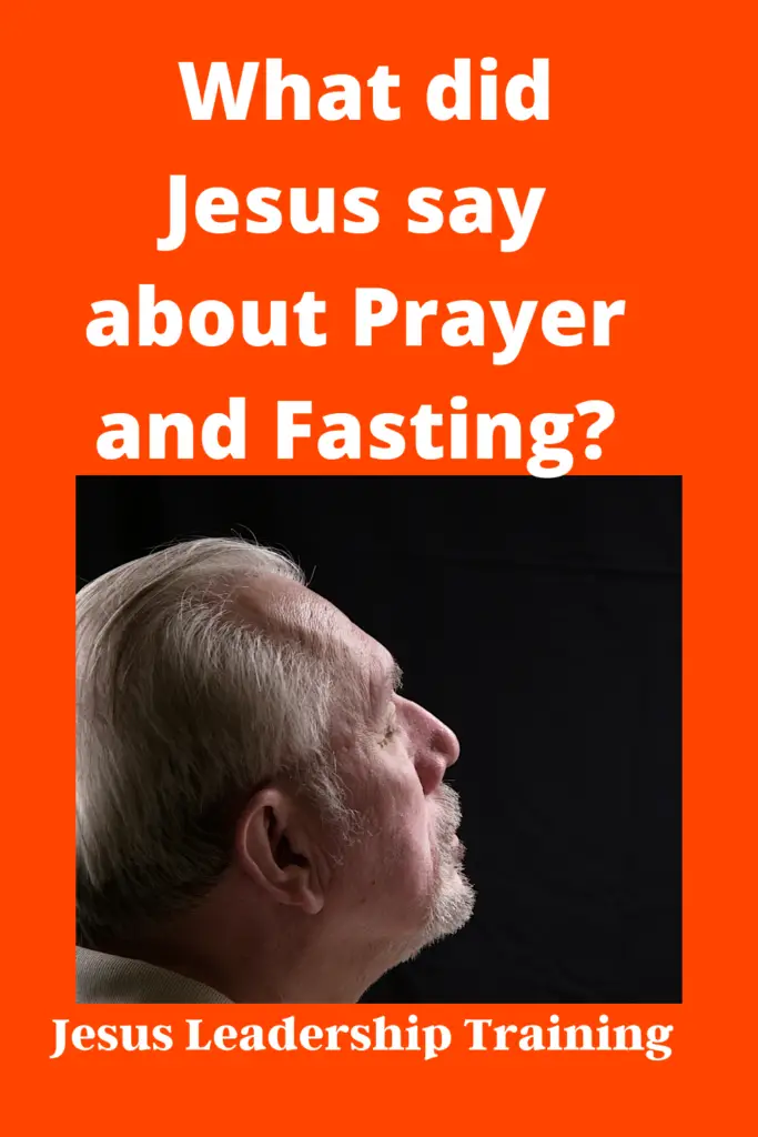 What did Jesus say about prayer and fasting Pinterest Pin 1000 × 1500 2