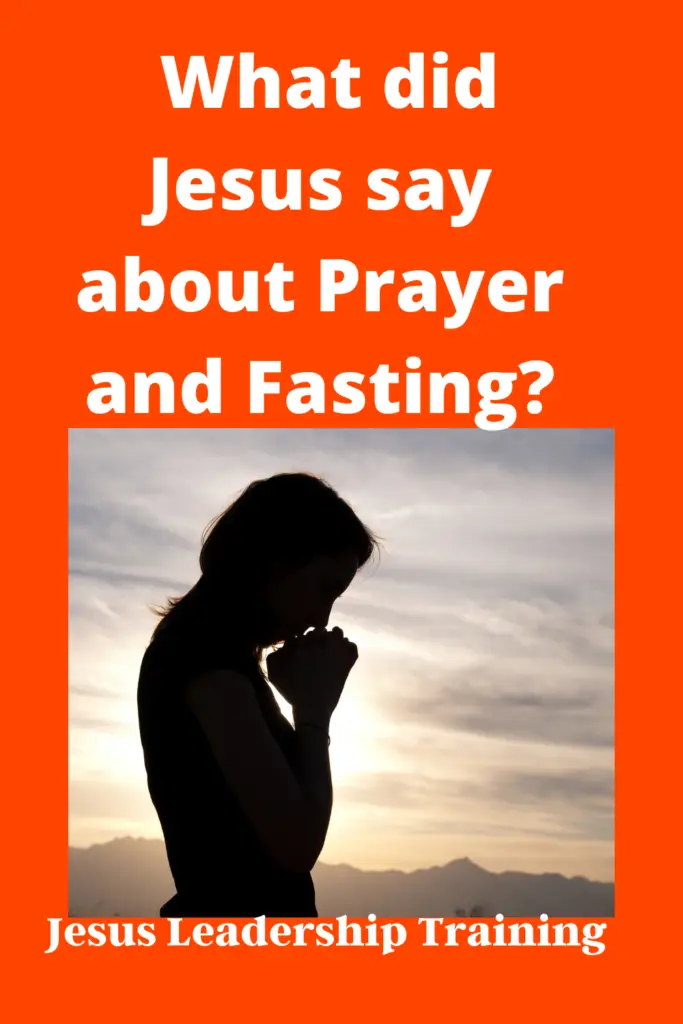 What did Jesus say about prayer and fasting Pinterest Pin 1000 × 1500 3
