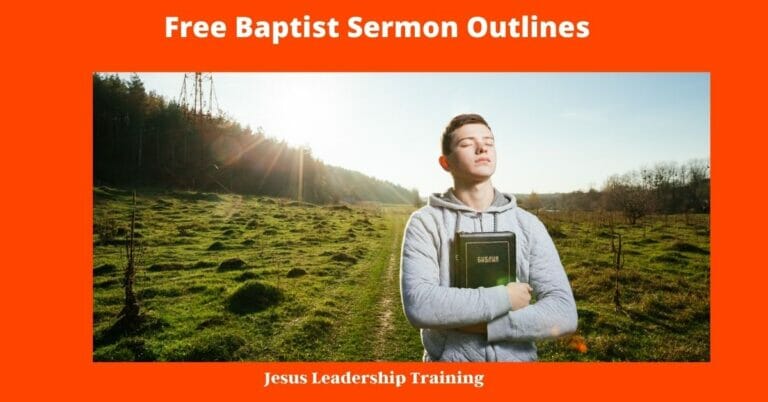 Free Baptist Sermon Outlines  768x402 