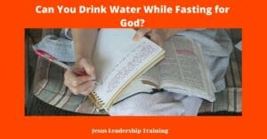what can you drink water while fasting