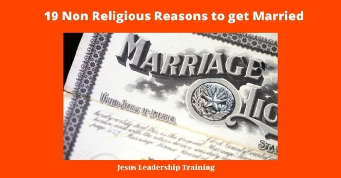 19 Non Religious Reasons to get Married 7
