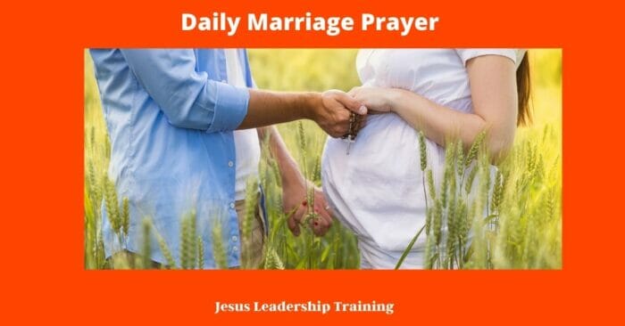 Daily Marriage Prayer