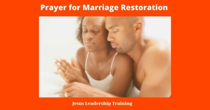 Prayer for Marriage Restoration 2
