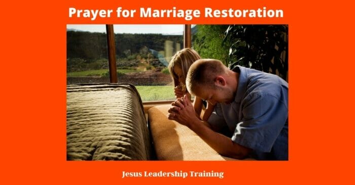 Prayer for Marriage Restoration 3