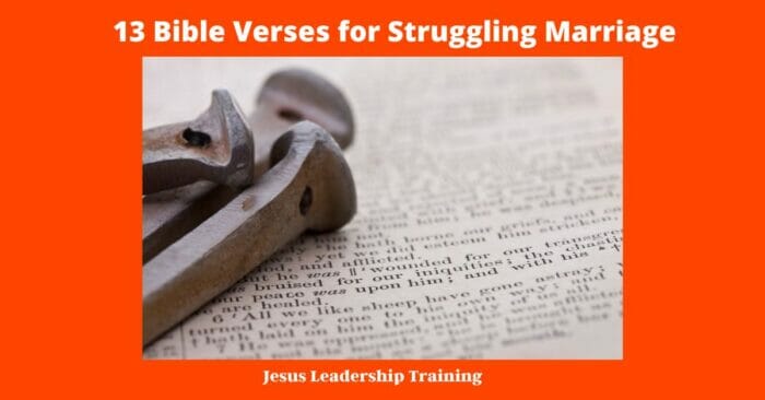 13 Bible Verses for Struggling Marriage 3