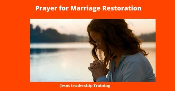 Prayer for Marriage Restoration 1