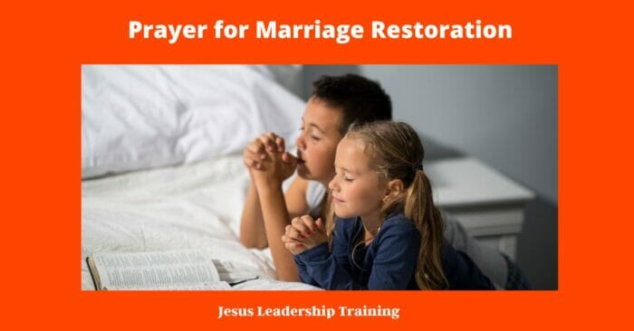Prayer for Marriage Restoration 4