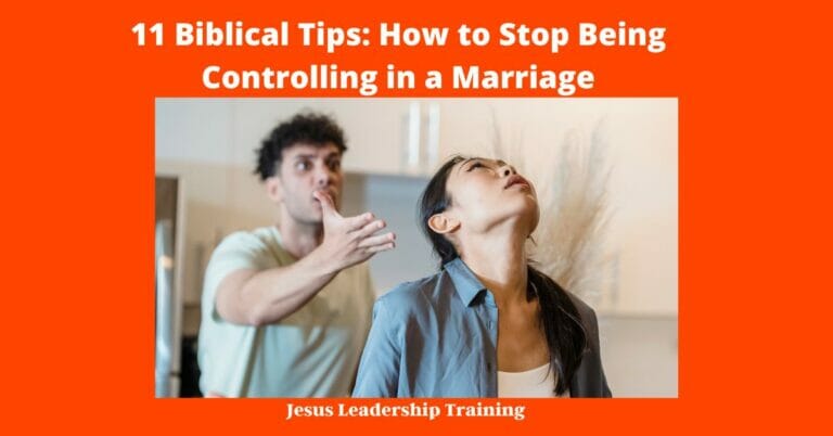 Too Controlling 11 Biblical Tips: How to Stop Being Controlling in a Marriage - Jesus ...