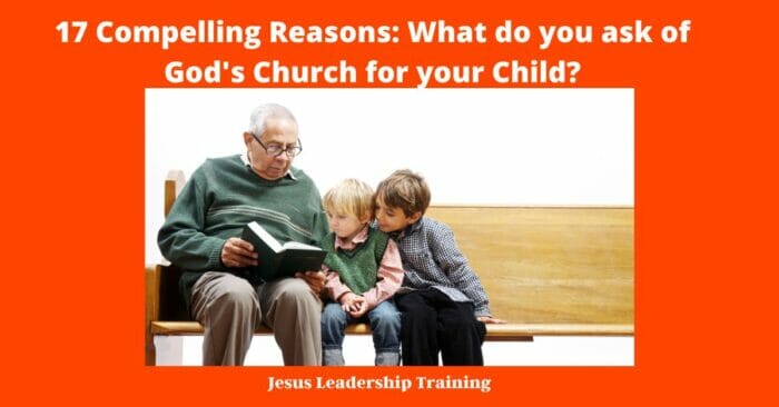 17 Compelling Reasons: What do you ask of God's Church for your Child?
