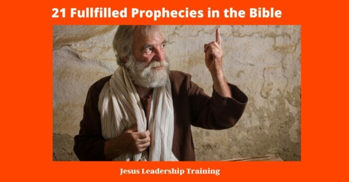 21 Fullfilled Prophecies in the Bible