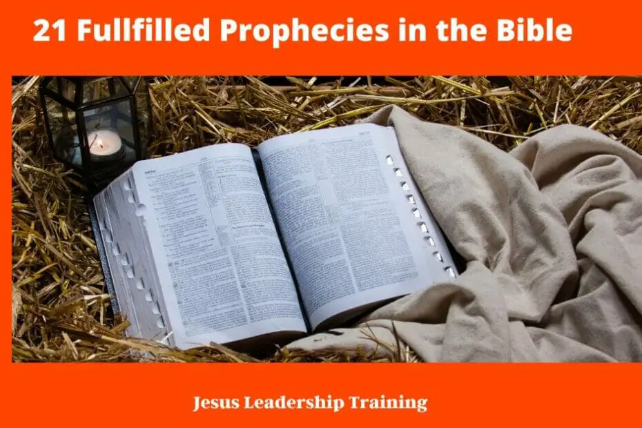 21 Fullfilled Prophecies in the Bible
