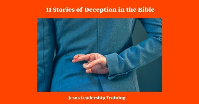 11 Stories of Deception in the Bible Deceit Old Testament Deceived Biblical 4