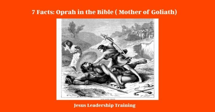 7 Facts: Oprah in the Bible ( Mother of Goliath)