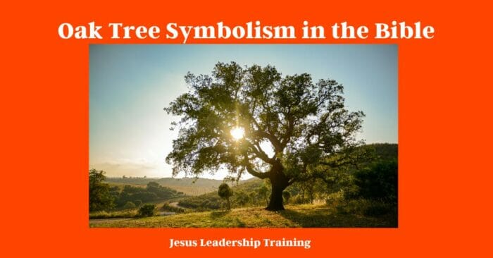 Oak Tree Symbolism in the Bible