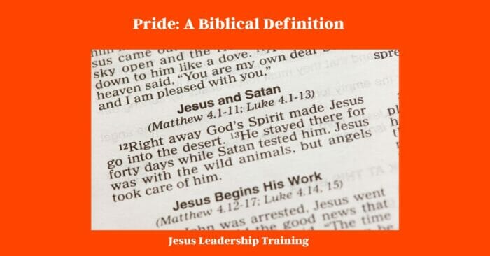 Pride a Biblical Definition | Bible | Pride | Meaning