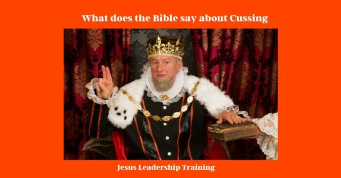 What does the Bible say about Cussing
