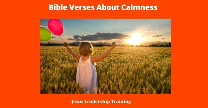 Bible Verses About Calmness - The Bible has a lot to say about calmness! In fact, there are many verses that share how being calm can help us in our relationship with God. For example, Psalm 46:10 tells us to "Be still, and know that I am God." This verse reminds us that God is in control and that we can trust Him. When we are feeling anxious or overwhelmed, these words can help us to find peace. Additionally, Proverbs 14:29 says, "He who is slow to anger has great understanding, but he who is quick-tempered exalts folly." This verse teaches us that it is important to have self-control. When we are calm, we are able to think more clearly and make wise decisions. Lastly, Philippians 4:6-7 tells us not to worry about anything, but to pray and give thanks instead. This passage reminds us that God is near and He will help us when we are struggling. When we focus on Him, He will give us peace. Calmness is a fruit of the Spirit (Galatians 5:22-23), so it is something that God wants for His people. If you are feeling stressed or frazzled, take some time to read these verses and ask God for His peace today!