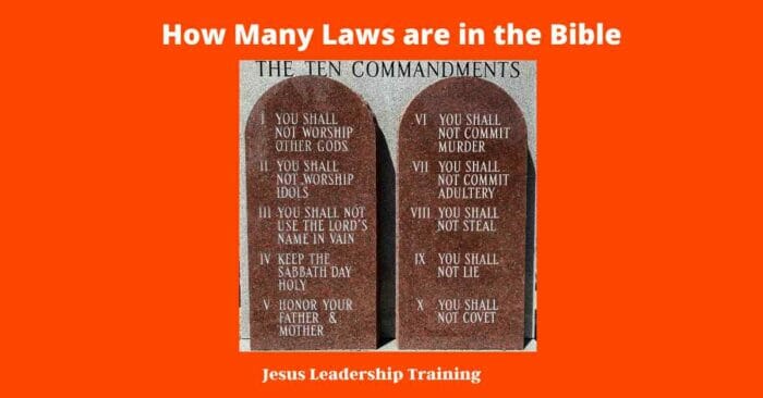 How Many Laws are in the Bible