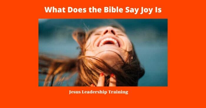 What Does the Bible Say Joy Is