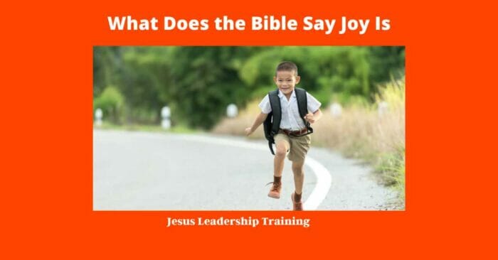 What Does the Bible Say Joy Is