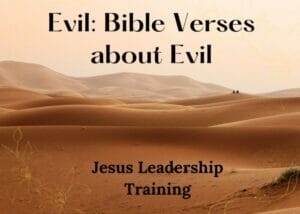 Evil: Bible Verses about Evil