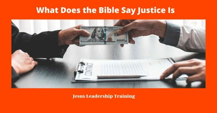 What Does the Bible Say Justice Is