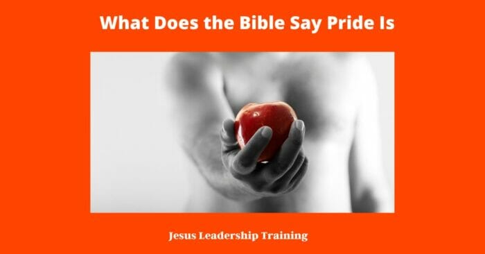 What Does the Bible Say Pride Is (1)