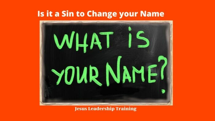Is it a Sin to Change your Name | Bible | Changing | Names | PDF | Quiz 5 Is it a Sin to Change your Name