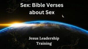 Sex: Bible Verses about Sex