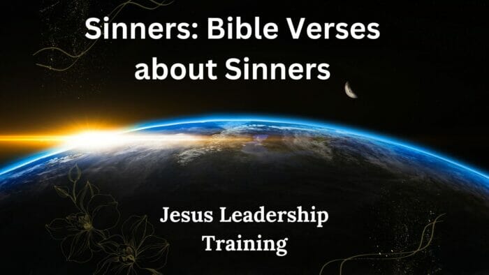 Sinners Bible Verses about Sinners