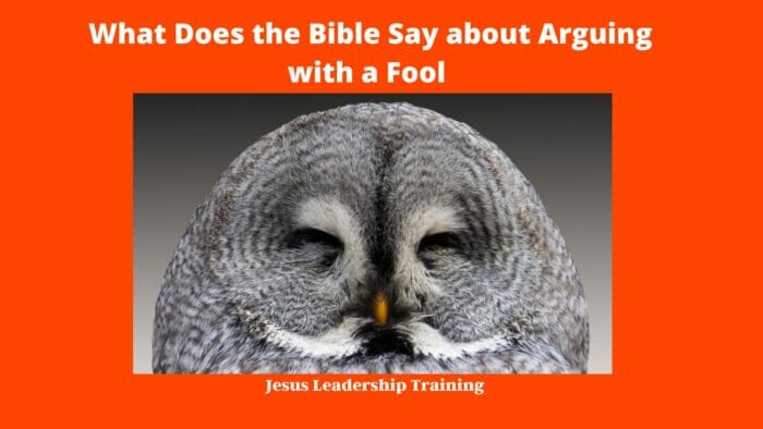 What Does the Bible Say about Arguing with a Fool