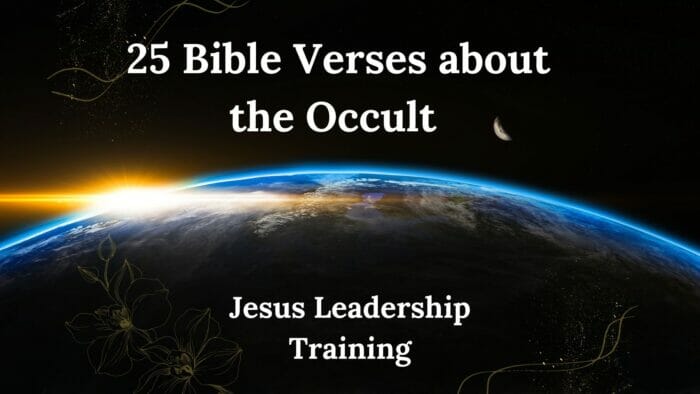 25 Bible Verses about the Occult