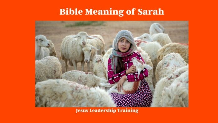 Bible Meaning of Sarah