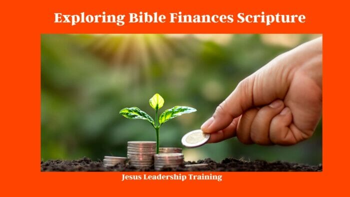 Exploring Bible Finances Scripture