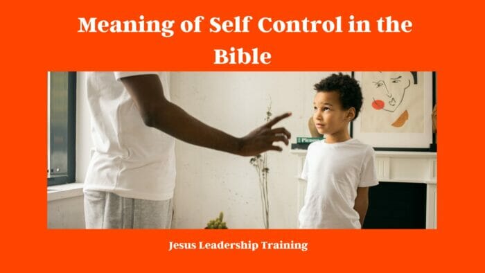 Meaning of Self Control in the Bible