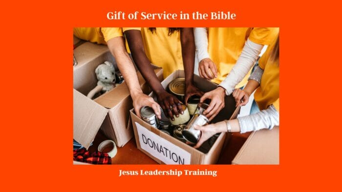 Gift of Service in the Bible