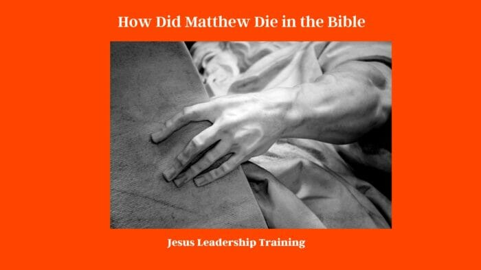 How Did Matthew Die in the Bible